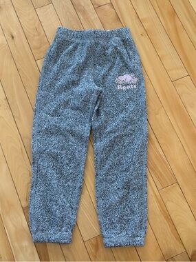 Girls Roots sweat pant salt and pepper style Size 5T
